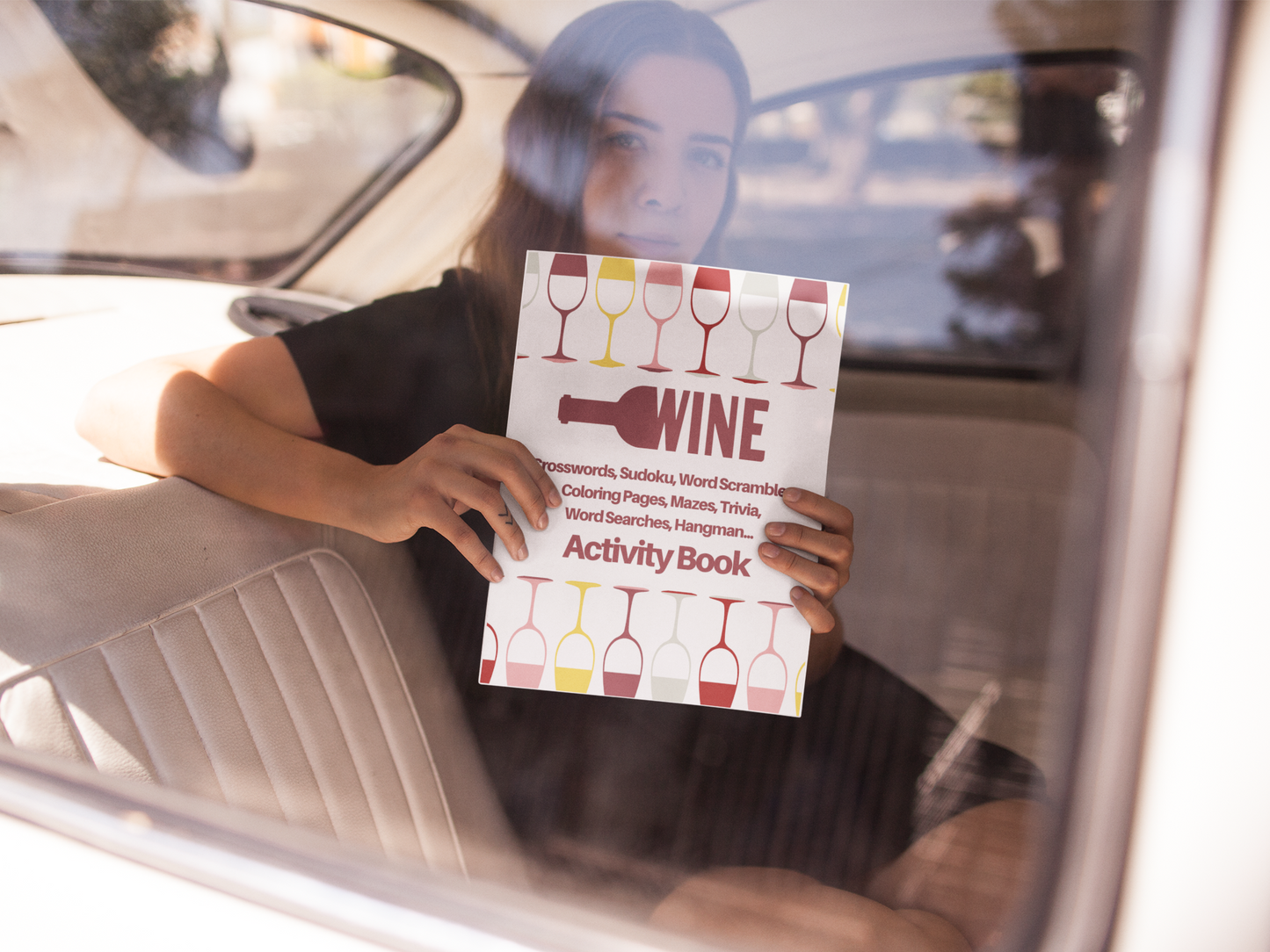 Wine. Crosswords, Sudoku, Word Scrambles, Coloring Pages, Mazes, Trivia, Word Searches, Hangman... Activity Book: Wine Down and Chill with Vino-inspired Fun on a Tipsy Brain Teaser Adventure!