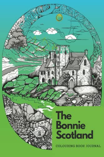 The Bonnie Scotland Colouring Book Journal